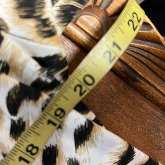 Attitudes,Woman,Spring Jacket Cover,Animal Print,Sz M,Midi,knotted,Made in USA.! - Picture 12 of 13